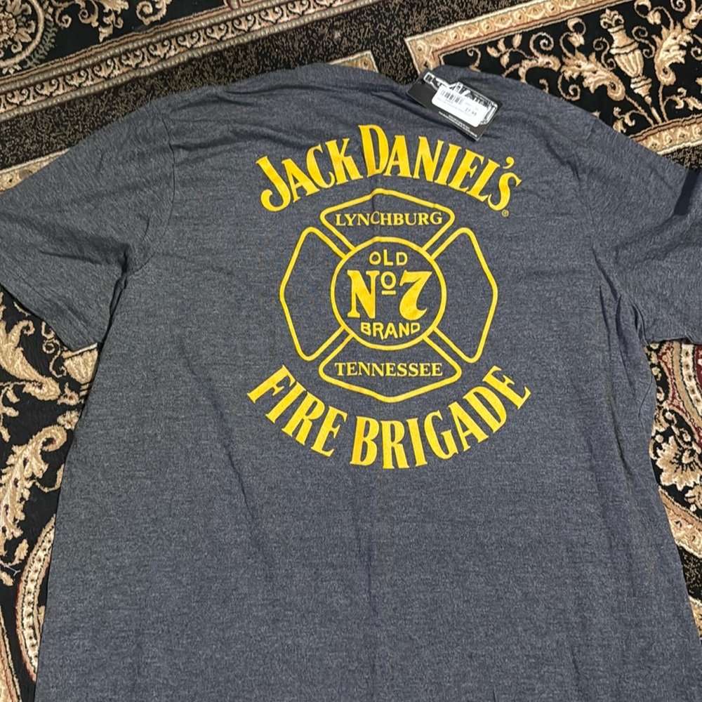 Jack Daniels Fire Brigade Shirt 2XL NWT